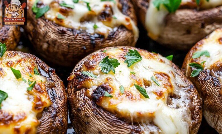 Stuffed Cream Cheese Mushrooms