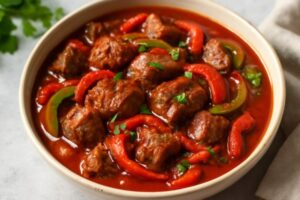 Ensopado de Carne à Portuguesa Rápido