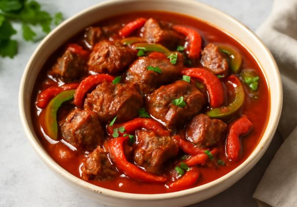 Ensopado de Carne à Portuguesa Rápido