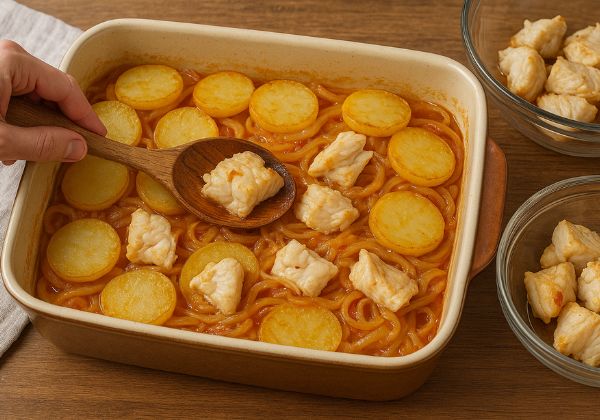 Portuguese Cod Fish Casserole