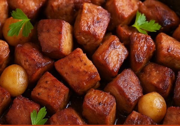 Wine and Garlic Pork