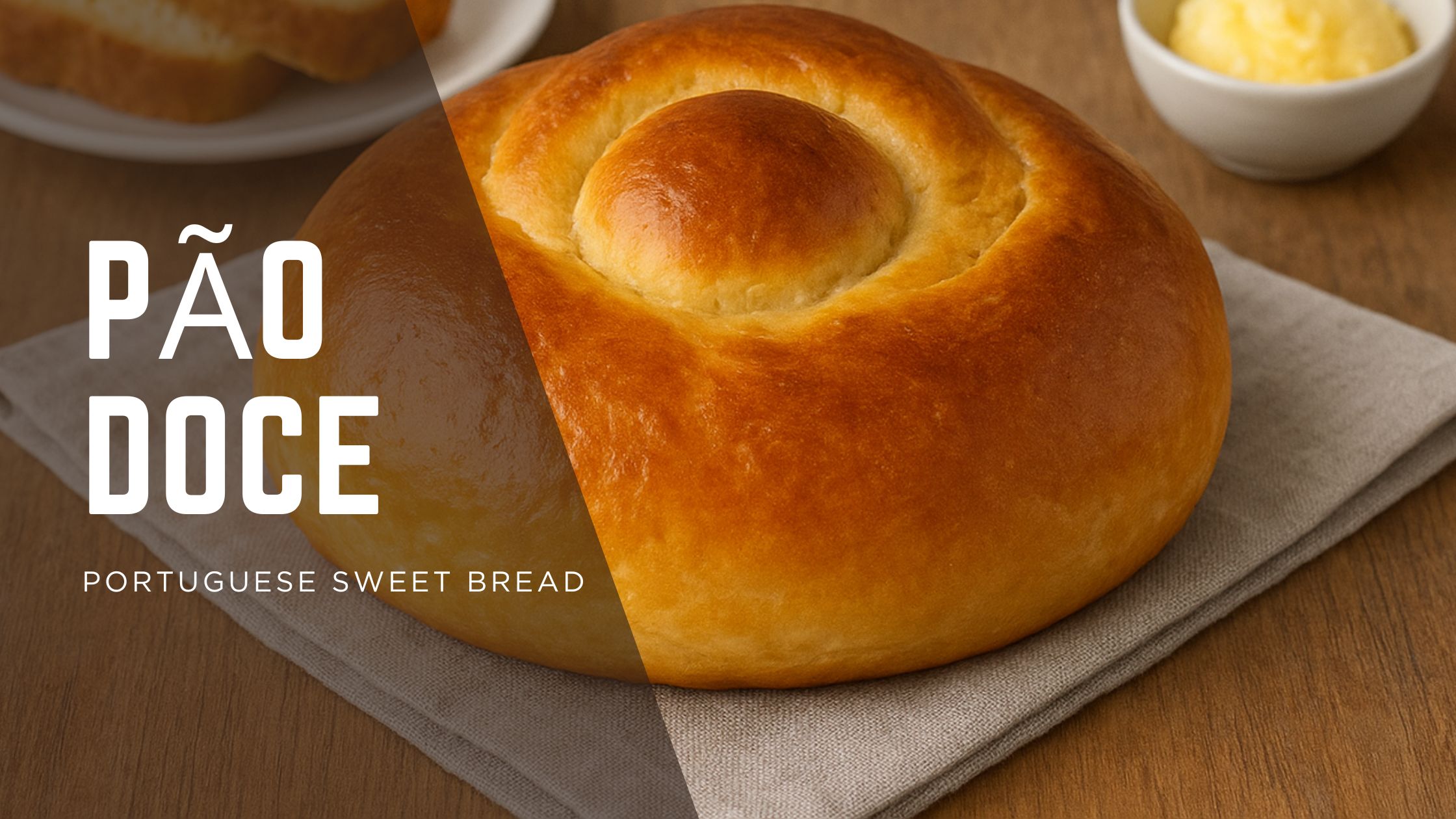 Portuguese Sweet Bread Recipe (Pão Doce)